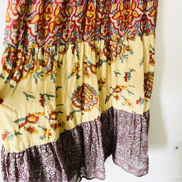 NWT MAISON HOTEL SMALL Eugenie sleeveless patchwork maxi dress in Mullumbimby - Picture 8 of 9